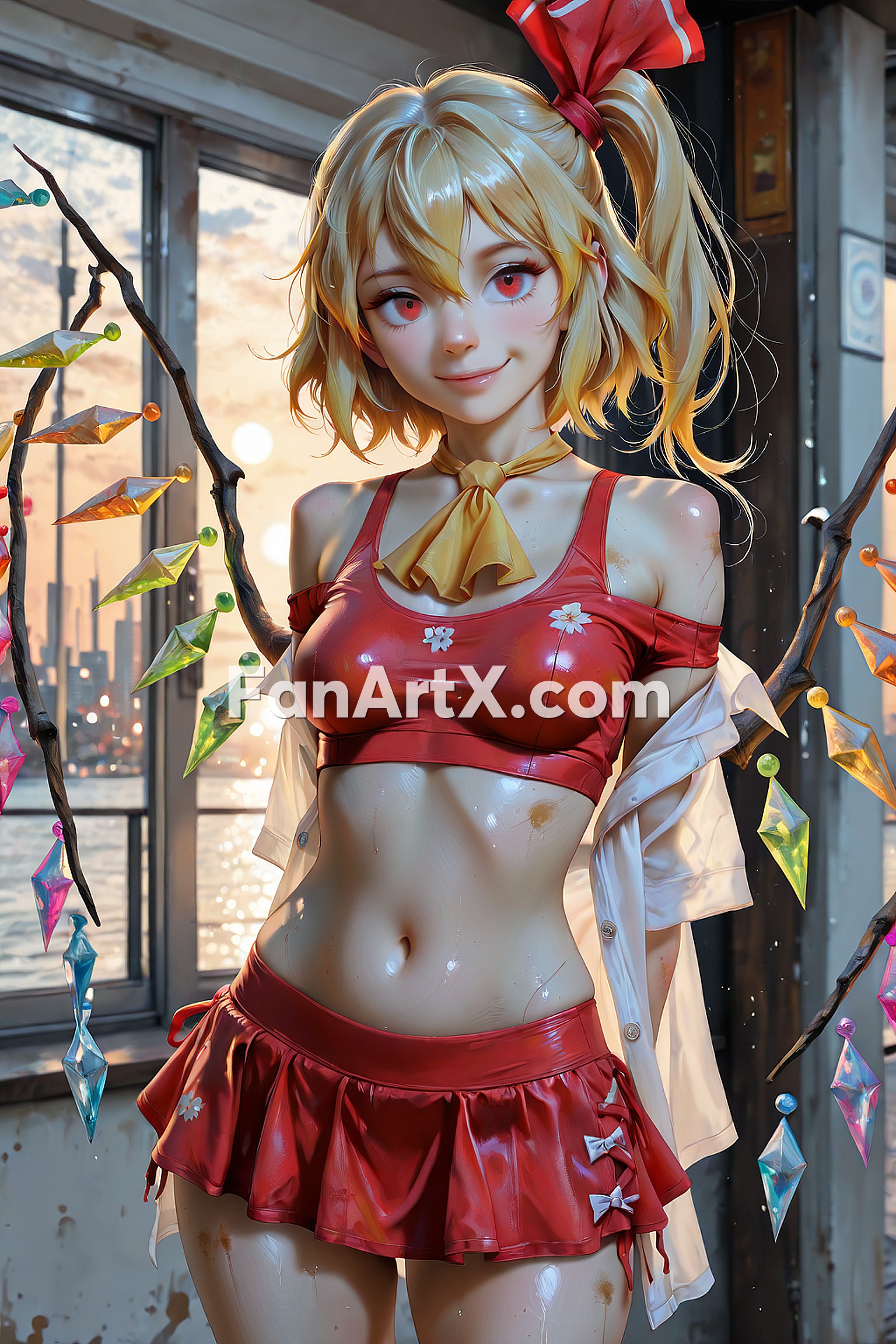 Flandre Scarlet Touhou Project Touhou Fanart 8609384